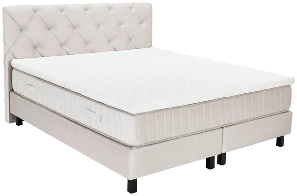 POSTEL BOXSPRING, 180/200 cm, béžová Esposa - Manželské postele