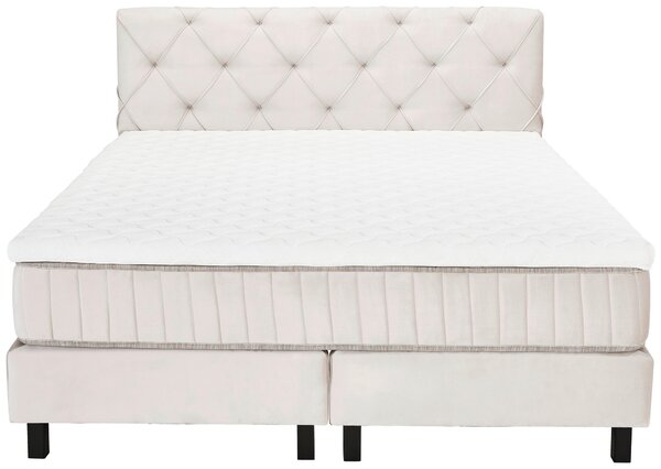POSTEL BOXSPRING, 180/200 cm, béžová Esposa - Manželské postele