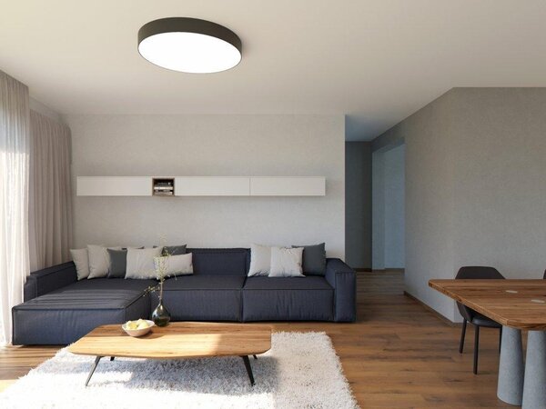 Led2 Stropní LED svítidlo MONO ø 80 cm Barva: Černá, Stmívání, řízení: 3000K/4000K TRIAC