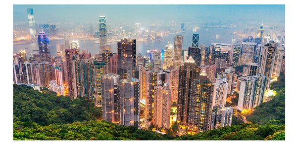 Foto obraz skleněný horizontální Hongkong osh-52987646