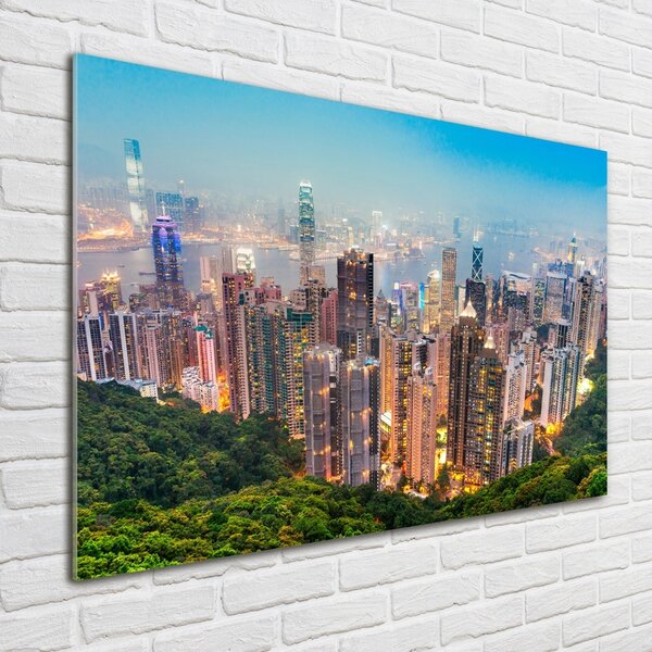 Foto obraz skleněný horizontální Hongkong osh-52987646