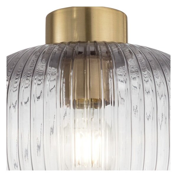Ideal Lux Závěsné svítidlo MINT-2 SP1, ø 24 cm Barva: Šedá