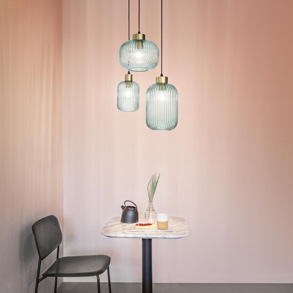 Ideal Lux Závěsné svítidlo MINT-2 SP1, ø 24 cm Barva: Šedá