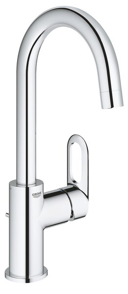 GROHE BauLoop - Páková umyvadlová baterie DN15, Velikost L, Chrom 23763000