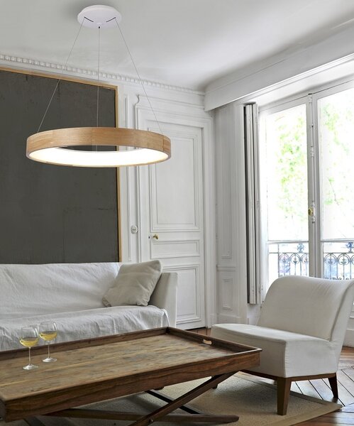 AZzardo Závěsné LED svítidlo SILVAM ø 65 cm