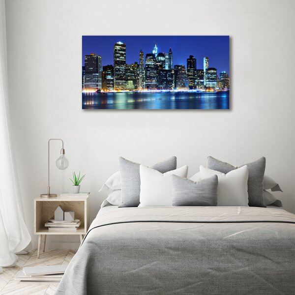 Foto obraz skleněný horizontální Manhattan New York osh-53810916
