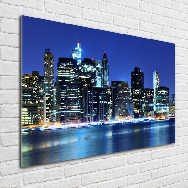 Foto obraz skleněný horizontální Manhattan New York osh-53810916