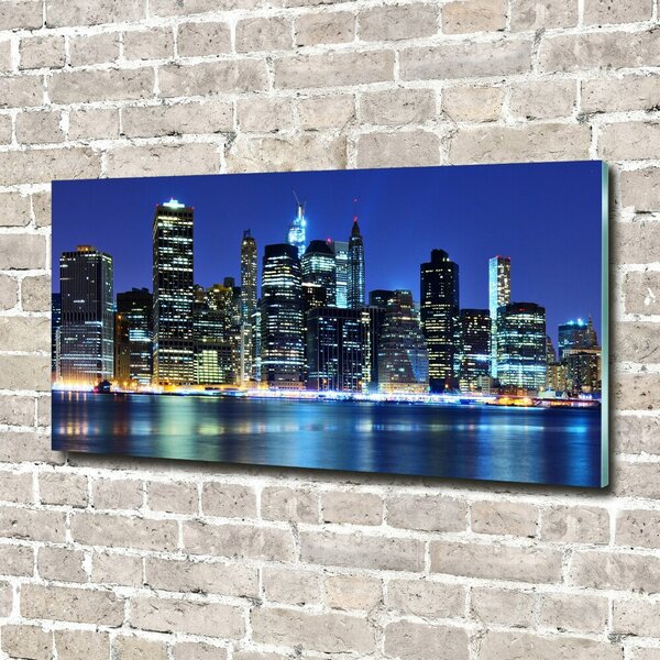 Foto obraz skleněný horizontální Manhattan New York osh-53810916
