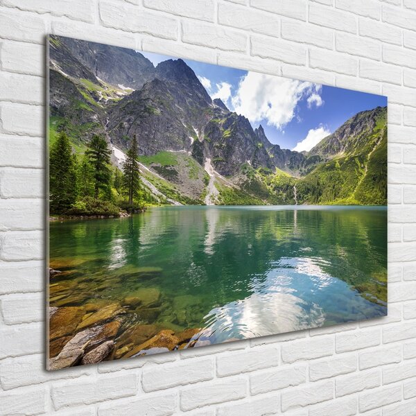 Foto-obraz fotografie na skle Mořské oko Tatry osh-54050852