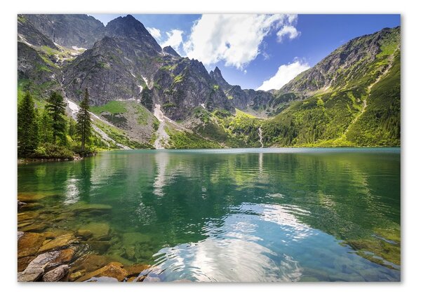 Foto-obraz fotografie na skle Mořské oko Tatry osh-54050852