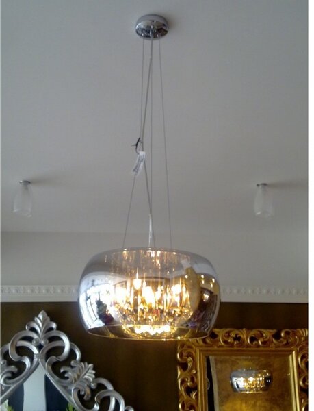 Zuma Line Závěsné svítidlo CRYSTAL ø 40 cm , v. 145 cm