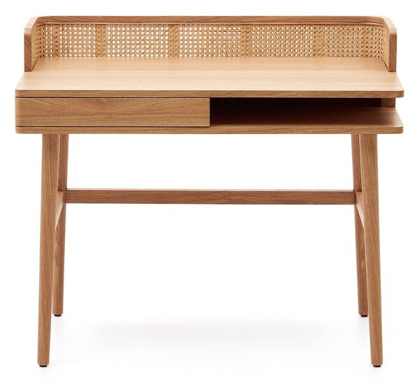 Pracovní stůl v dekoru jasanu 62x105 cm Araxi – Kave Home