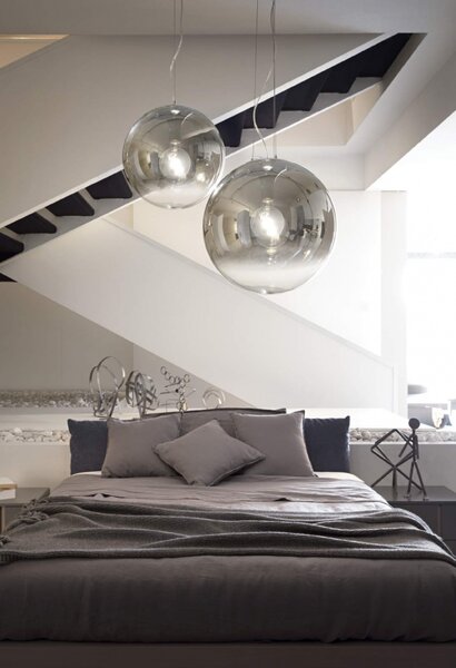Ideal Lux Závěsné svítidlo NEMO SP1 ø 40 cm Barva: Kouřová