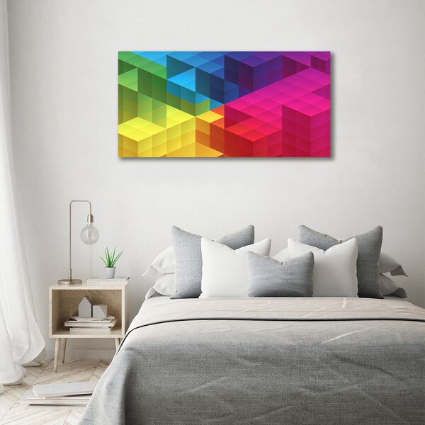 Foto obraz na plátně Geometrické pozadí oc-54475331