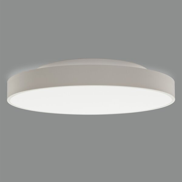 ACB Iluminacion Stropní LED svítidlo LISBOA 76W + 10,5W, ø 80 cm, CCT 3000-4000K Stmívání, řízení: ON/OFF, Barva materiálu: Bílá