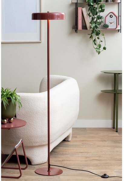 Vínová stojací lampa s kovovým stínidlem (výška 140 cm) Riqueza Palo – Leitmotiv