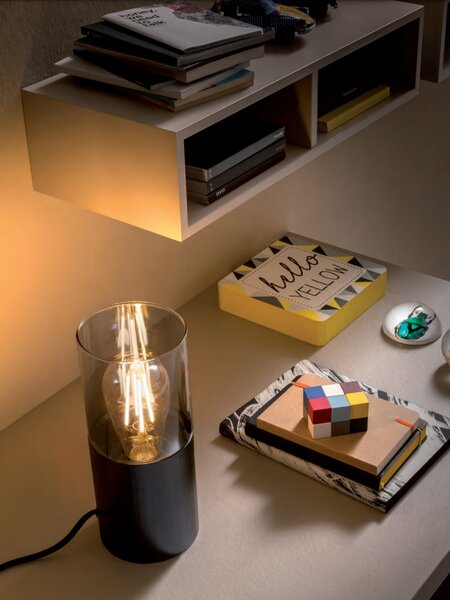 Redo Stolní lampa IWI ø 10 cm Barva: Černá