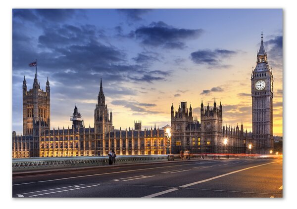 Foto obraz skleněný horizontální Big Ben Londýn osh-55189515