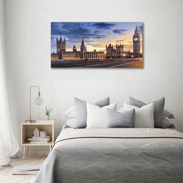 Foto obraz skleněný horizontální Big Ben Londýn osh-55189515