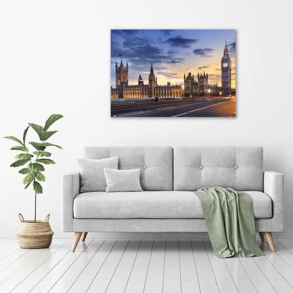Foto obraz skleněný horizontální Big Ben Londýn osh-55189515