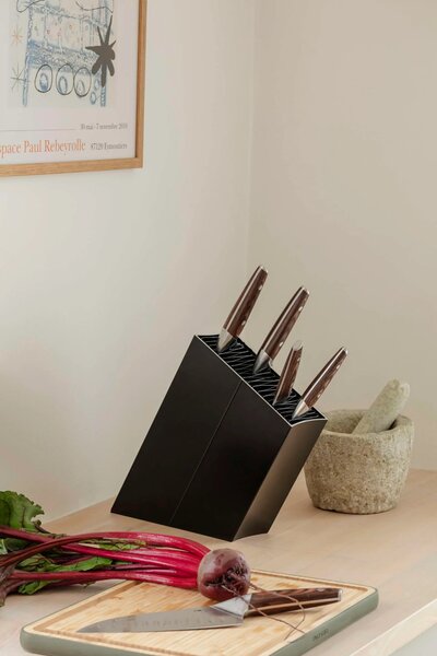 Eva Trio Nordic Kitchen Santoku nůž 18 cm, 67vrstvá damašková ocel, HRC 60, japonský kuchyňský nůž na maso a zeleninu