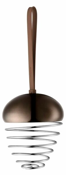 Eva Solo Acorn závěsné krmítko pro ptáky 15 cm, hnědé, na lojové koule a tukové směsi se semínky