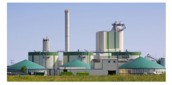 Foto obraz fotografie na skle Bioplynová stanice osh-55450466