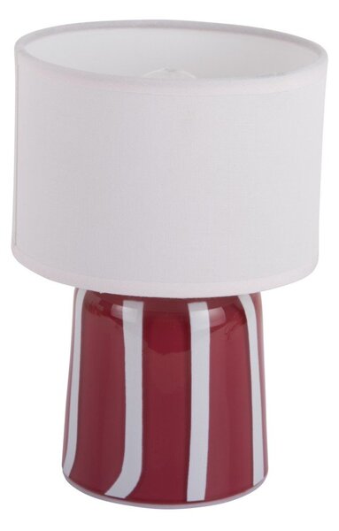 Červená kovová LED stolní lampa (výška 20 cm) Verano LED – Leitmotiv