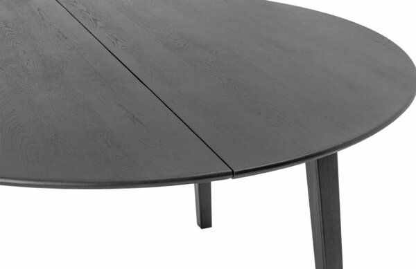 Černý dubový jídelní stůl Bloomingville Peron 140 cm