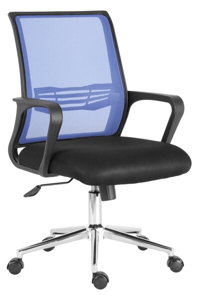 Kancelářská židle ERGODO MASOLA Barva: černo-modrá