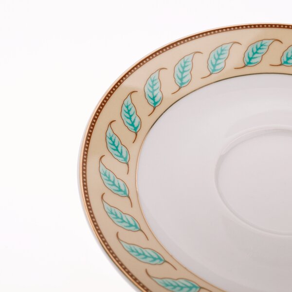TEMPO-KONDELA DONATELLA TURQUOISE, jídelní souprava, set 20 ks, porcelán