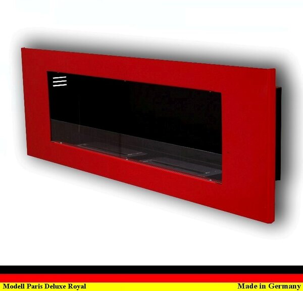 Gelový krb Ethanolový krb Ethanolový krb model Paris Deluxe Royal Red