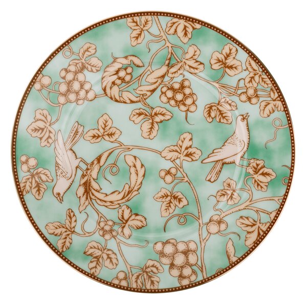 TEMPO-KONDELA DONATELLA TURQUOISE, jídelní souprava, set 20 ks, porcelán