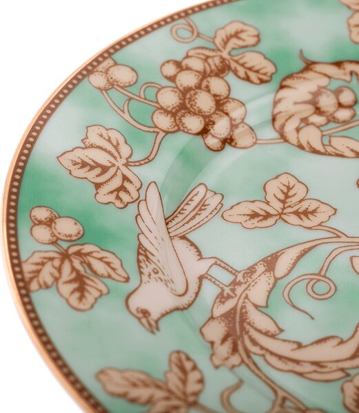 TEMPO-KONDELA DONATELLA TURQUOISE, jídelní souprava, set 20 ks, porcelán