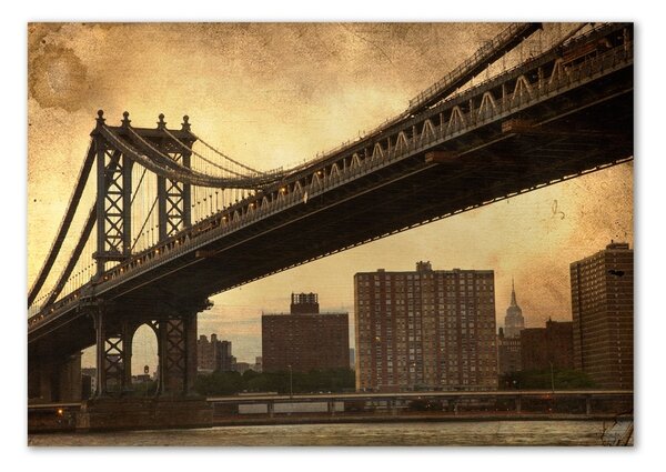 Foto obraz skleněný horizontální Manhattan New York osh-57464084