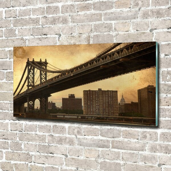 Foto obraz skleněný horizontální Manhattan New York osh-57464084