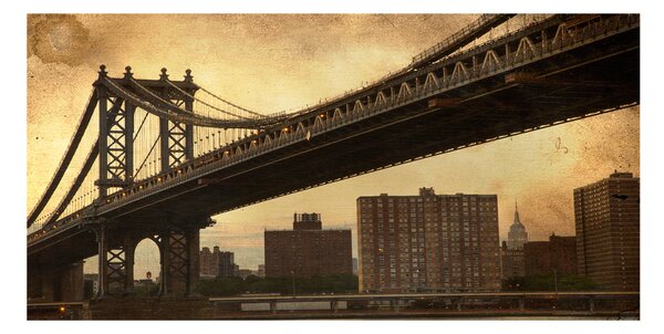 Foto obraz skleněný horizontální Manhattan New York osh-57464084