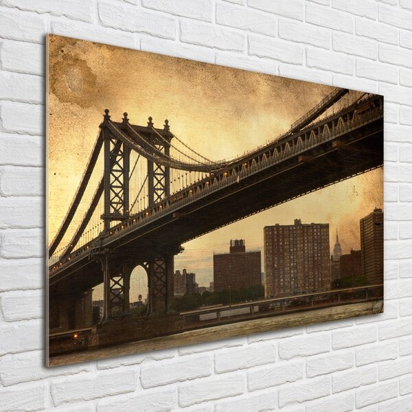 Foto obraz skleněný horizontální Manhattan New York osh-57464084