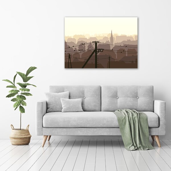 Foto obraz canvas Město linie oc-57666255