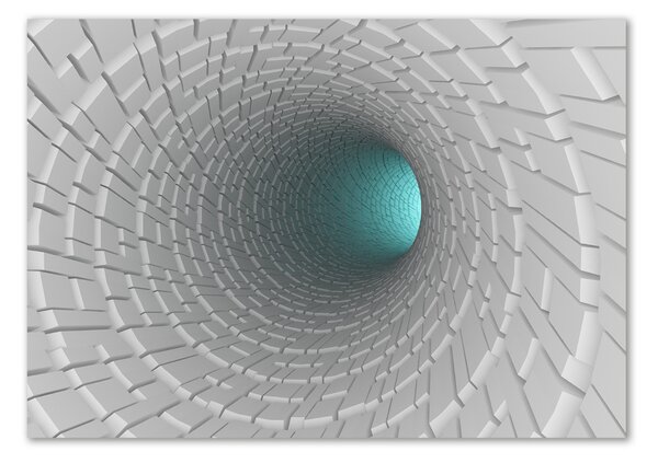 Foto obraz skleněný horizontální Tunel 3D osh-57665681
