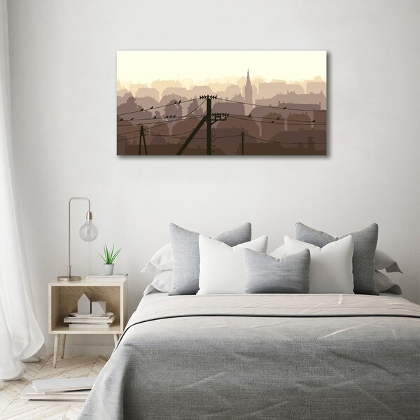 Foto obraz canvas Město linie oc-57666255