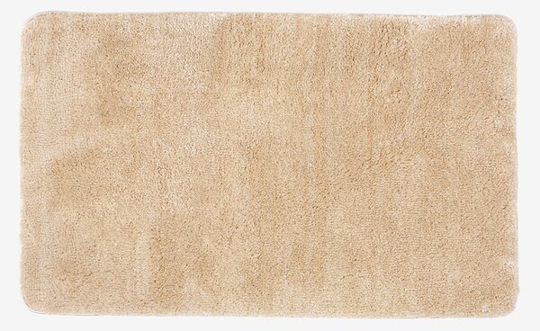 Goldea koupelnová předložka / kobereček s vyšším chlupem 60x100 cm - béžová 60 x 100 cm