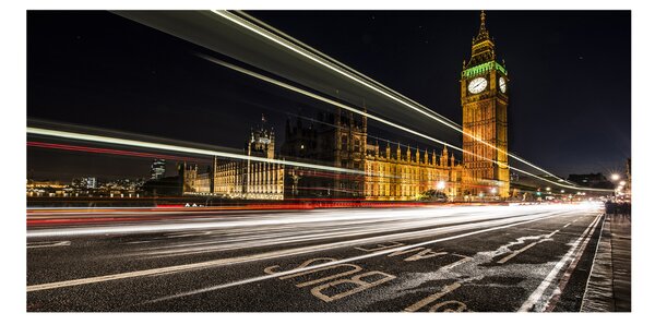 Foto obraz skleněný horizontální Big Ben Londýn osh-58039740