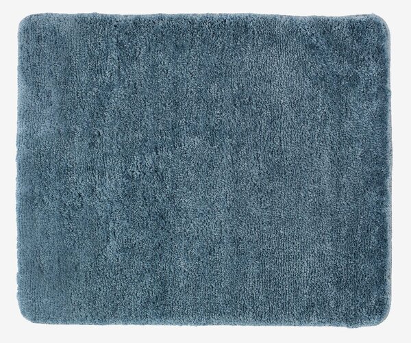 Goldea koupelnová předložka / kobereček s vyšším chlupem 50x60 cm - modrá 50 x 60 cm