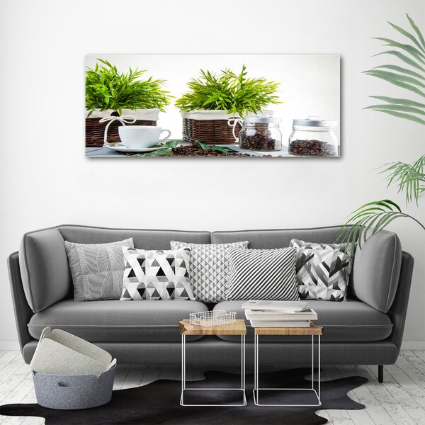 Foto obraz canvas Dům káva oc-58527473