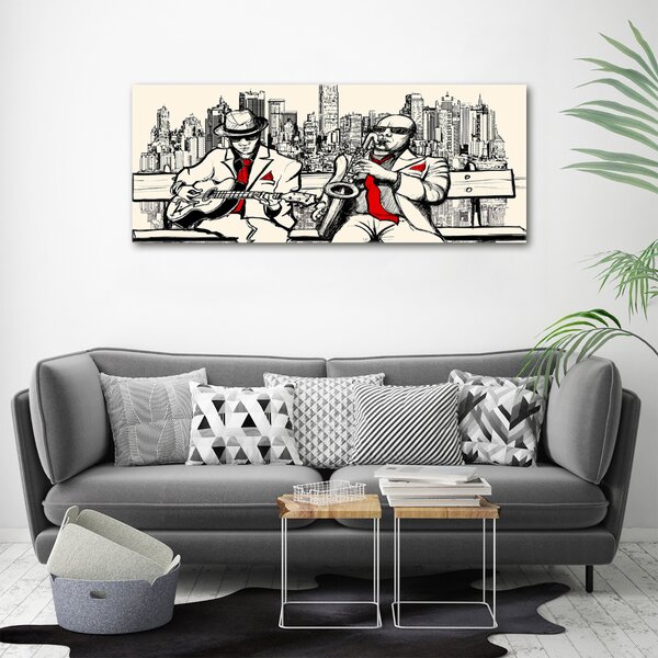 Moderní fotoobraz canvas na rámu Now York jezz oc-58689971