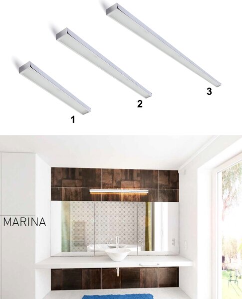 Rendl - Design Nástěnné svítidlo Marina, IP44, 3000K Délka: 120 cm