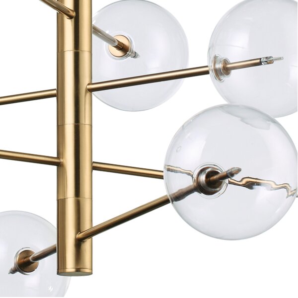 Ideal Lux Závěsné svítidlo EQUINOXE SP12 Barva: Mosaz