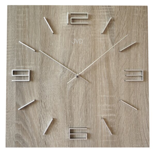 Designové nástěnné dřevěné luxusní hodiny JVD HC36.1 (Designové nástěnné dřevěné luxusní hodiny JVD HC36.1)