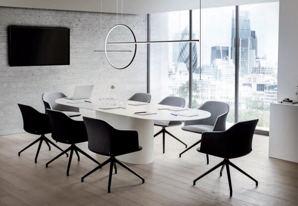 Redo Závěsné LED svítidlo Giotto, 56W, 3000K Barva: Bílá